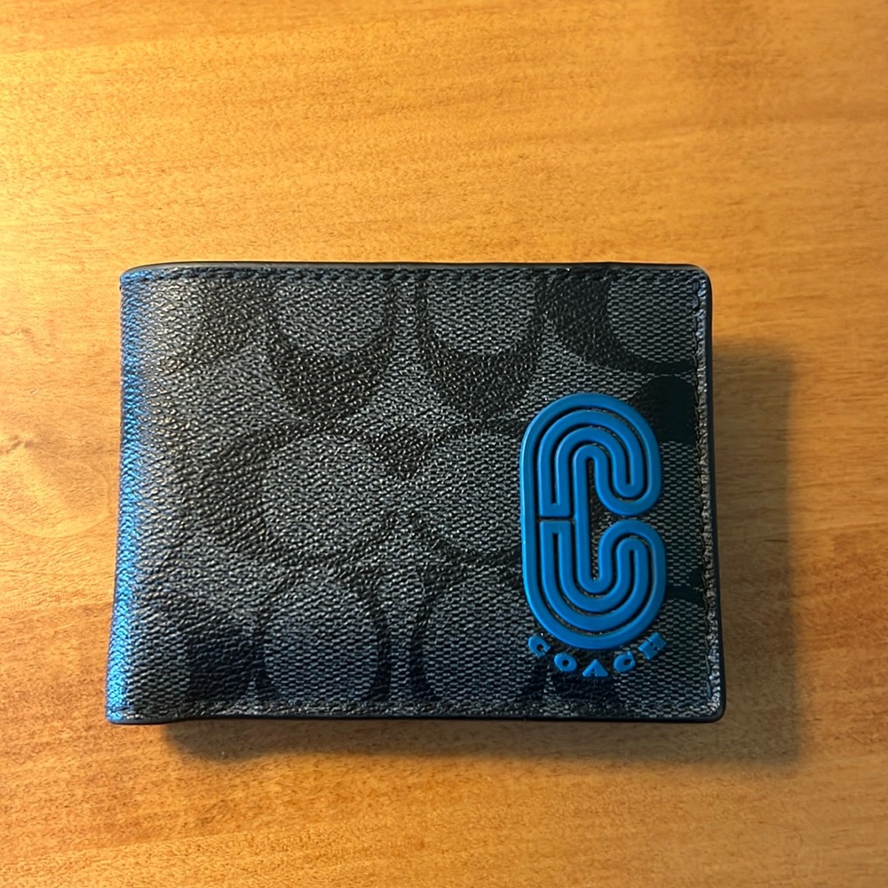 Coach billfold wallet (slim)